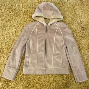 Mudd tan hooded jacket